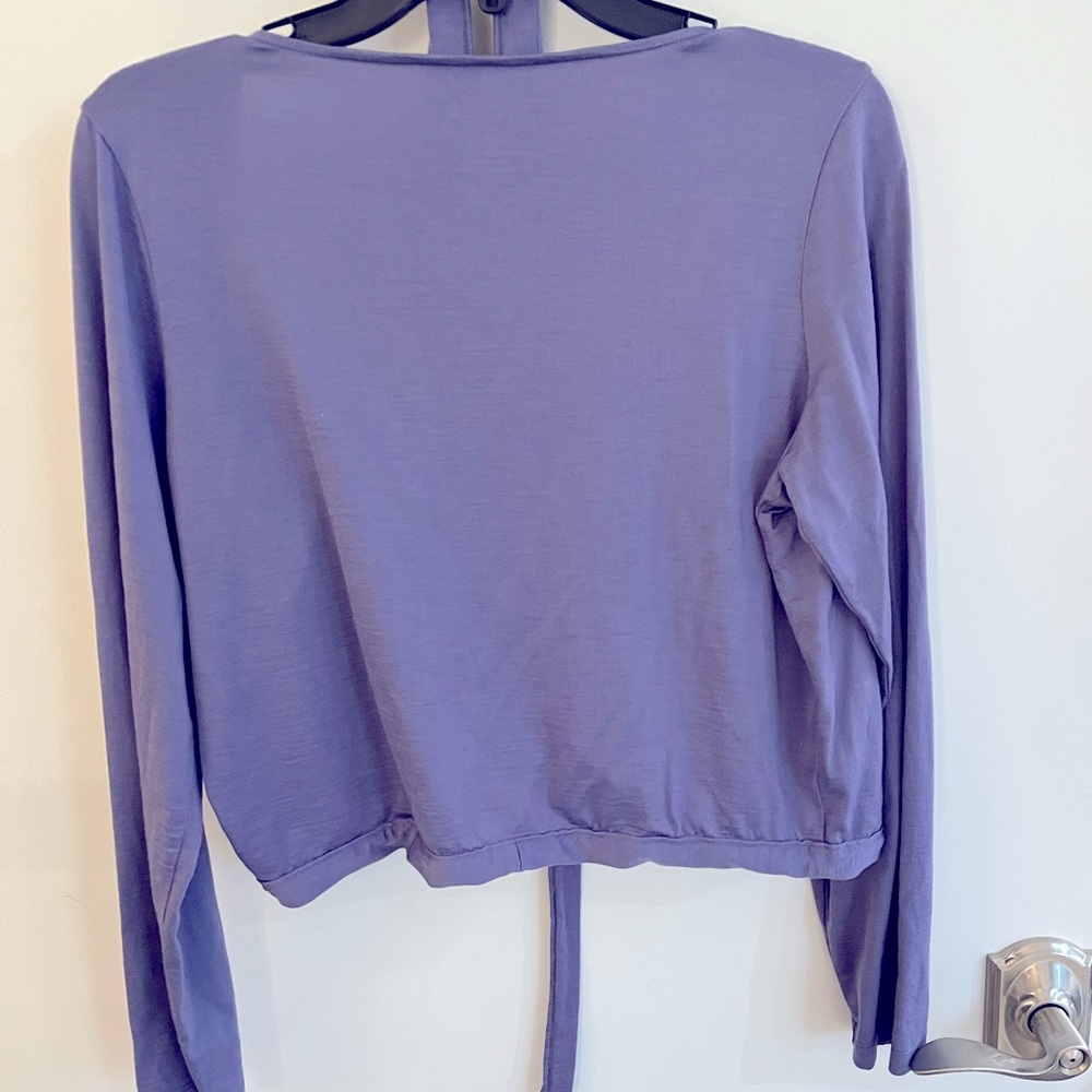 Wool& Wrap Top - size L - Picture 5 of 5